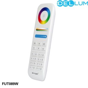 RGB/RGBW/RGB+CCT 8-zone RF remote control FUT089W