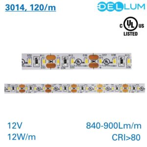 Single Color LED Strip 3014 120LED/m 5m 12V