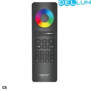 RGB/RGBW/RGB+CCT 4-zone RF remote control C5