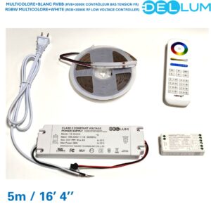 RGBW (3000K) Multicolore+White COB KIT